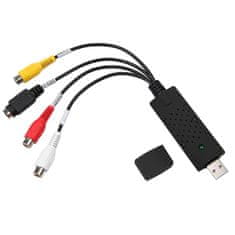 Northix Adapter USB-hez RCA-hoz és S-Videóhoz 