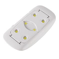 Northix Mini UV LED lámpa körömre, rózsaszín 