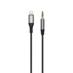 DUDAO L11Pro audio kábel Lightning / 3.5mm mini jack, szürke