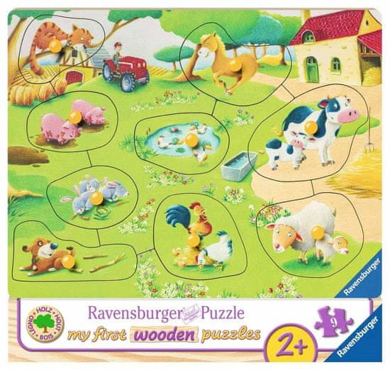 Ravensburger Fa betét Állatok a farmon