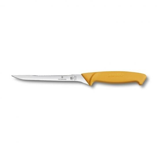 Victorinox 5.8448.16 Swibo filézőkés 16 cm, sárga színű