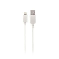 maXlife hálózati töltő MXTC-01 USB 1A + 8-PIN kábel, fehér