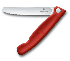 Victorinox 6.7836.F9B Swiss Classic összecsukható konyhai kés 11 cm, narancs