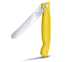 Victorinox 6.7836.F8B Swiss Classic összecsukható konyhai kés 11 cm, sárga