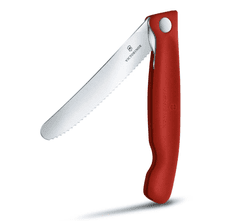 Victorinox 6.7836.F9B Swiss Classic összecsukható konyhai kés 11 cm, narancs