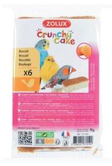 Zolux Keksz madár CRUNCHY CAKE HONEY 6db 75g Zolux