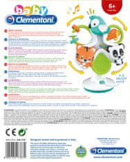 Clementoni Baba interaktív kormánykerék - körhinta állatokkal