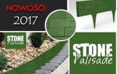 GardenPlast Palisade pázsit széle 79 cm STONEPALISADE - zöld