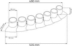 Prosperplast Prosperplast Ipal7 Palisade Garden - terrakotta