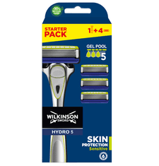 Wilkinson Sword Hydro 5 Skin Protection Sensitive Clampack 3up férfi borotva (W302166000)