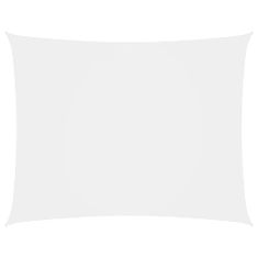 Greatstore fehér téglalap alakú oxford-szövet napvitorla 3 x 4,5 m