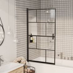 shumee fekete ESG zuhanykabin 80 x 140 cm