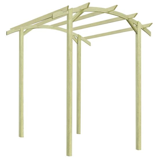 Greatstore kerti pergola impregnált fenyőfalécekből 180 x 197 x 210 cm