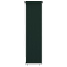 Greatstore sötétzöld kültéri HDPE roló 60 x 230 cm