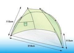 Linder Exclusiv strand sátor SM01 Sárga