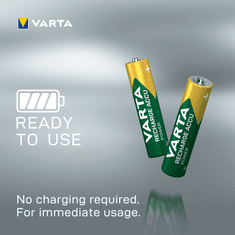 Varta Tölthető elem Power 4 AAA 800 mAh R2U 56703101404