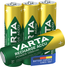 Varta Tölthető elem Power 4 AA 1350 mAh R2U 56746101404