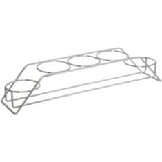 Northix Fűszertartó rozsdamentes acélból - 5 doboz 