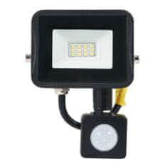 Berge LED reflektor IVO mozgásérzékelővel - 10W - IP65 - 850Lm - meleg fehér - 3000K