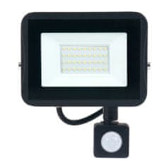 Berge LED reflektor IVO mozgásérzékelővel - 30W - IP65 - 2550Lm - meleg fehér - 3000K