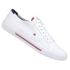 Tommy Hilfiger Cipők fehér 44 EU Core Corporate Canvas Vulc