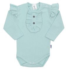 NEW BABY csíkos bébi body - 68 (4-6m)