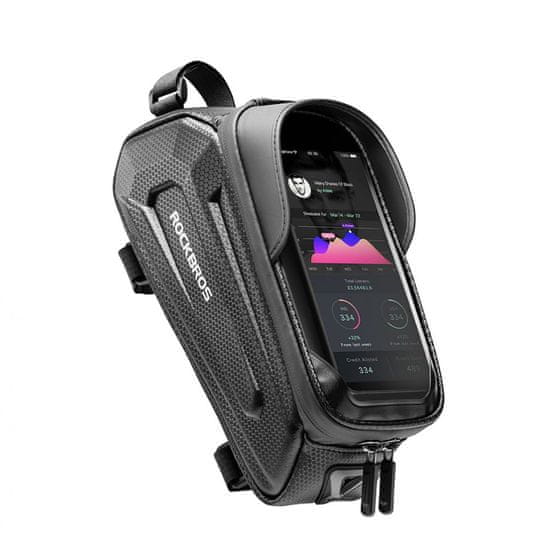 Tech-protect Rockbros kerékpáros táska 1.7L, fekete