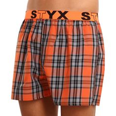 Styx Tarka férfi klasszikus boxeralsó sport gumi (B926) - méret XL