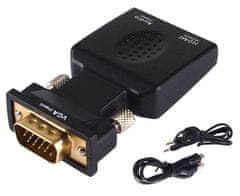 APT Átalakító VGA D-SUB AUDIO - HDMI