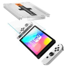 Spigen EDZETT ÜVEG SPIGEN GLAS.TR "EZ FIT" 2 CSOMAGOS NINTENDO SWITCH OLED