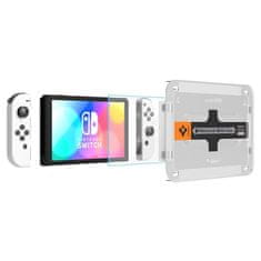 Spigen EDZETT ÜVEG SPIGEN GLAS.TR "EZ FIT" 2 CSOMAGOS NINTENDO SWITCH OLED