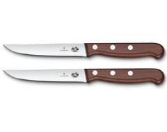 Victorinox 5.1200.12G Wood Steak késkészlet steak késkészlet 2 db 12cm-es fa