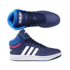 Adidas Cipők kosárlabda tengerészkék 40 EU Hoops Mid 30