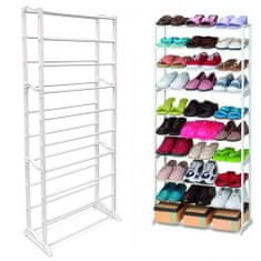 Verk Összecsukható cipőtartó Amazing Shoe Rack 30 pár fehér