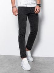 OMBRE Férfi farmer Skinny Fit Thinrin fekete XL