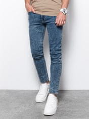 OMBRE Férfi farmer Skinny Fit Thinrin kék XL