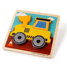 Bigjigs Toys játékbetét Puzzle Digger