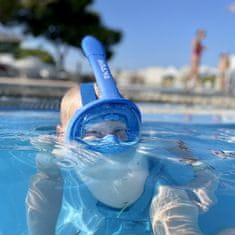 AGAMA Gyermek teljes arcú snorkeling maszk DORY 4 éves kortól kék