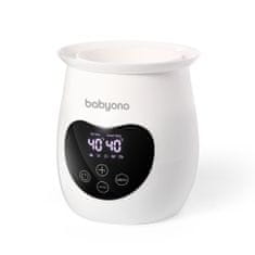 BabyOno Elektromos ételmelegítő és sterilizáló 2in1 Baby Ono HONEY fehér