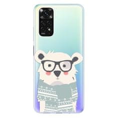 iSaprio Bear with Scarf szilikon tok Xiaomi Redmi Note 11 / Note 11S