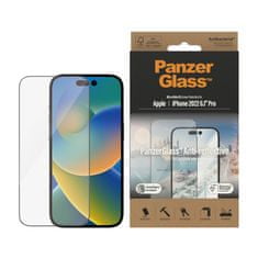 PanzerGlass Apple iPhone 14 Pro, 2788, tükröződésmentes bevonattal és felhelyező kerettel