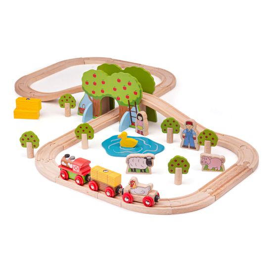 Bigjigs Rail fa vonatfarm