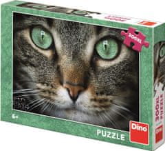 Dino Toys Zöldszemű macska puzzle 300 XL darab