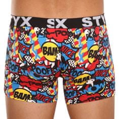 Styx Poof long art férfi boxeralsó sport gumi (U1153) - méret XXL