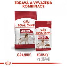 Royal Canin - Kutyáknak szánt sapkák. Közepes felnőtt 140 g