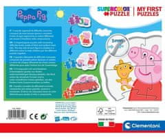 Clementoni My First Peppa Pig Puzzle 4in1 (3,6,9,12 darab)