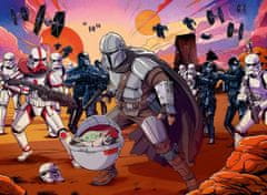 Ravensburger Puzzle Star Wars - Mandalorian 200 darabos puzzle