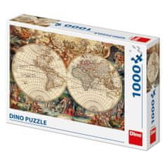 DINO TÖRTÉNELMI TAP 1000 Puzzle