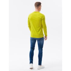 OMBRE Férfi hosszú ujjú póló GREER lime MDN119544 M