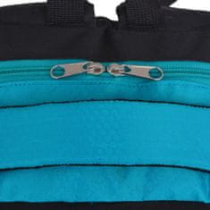 Greatstore 40 literes iskolai hátizsák fekete és kék